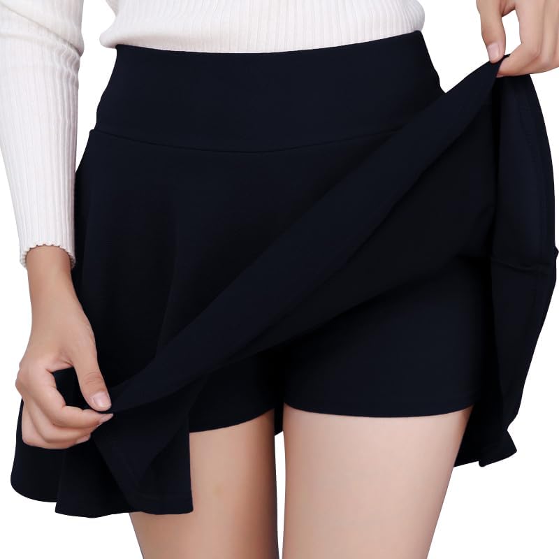 Women's Basic Versatile Short Skirts and Pants