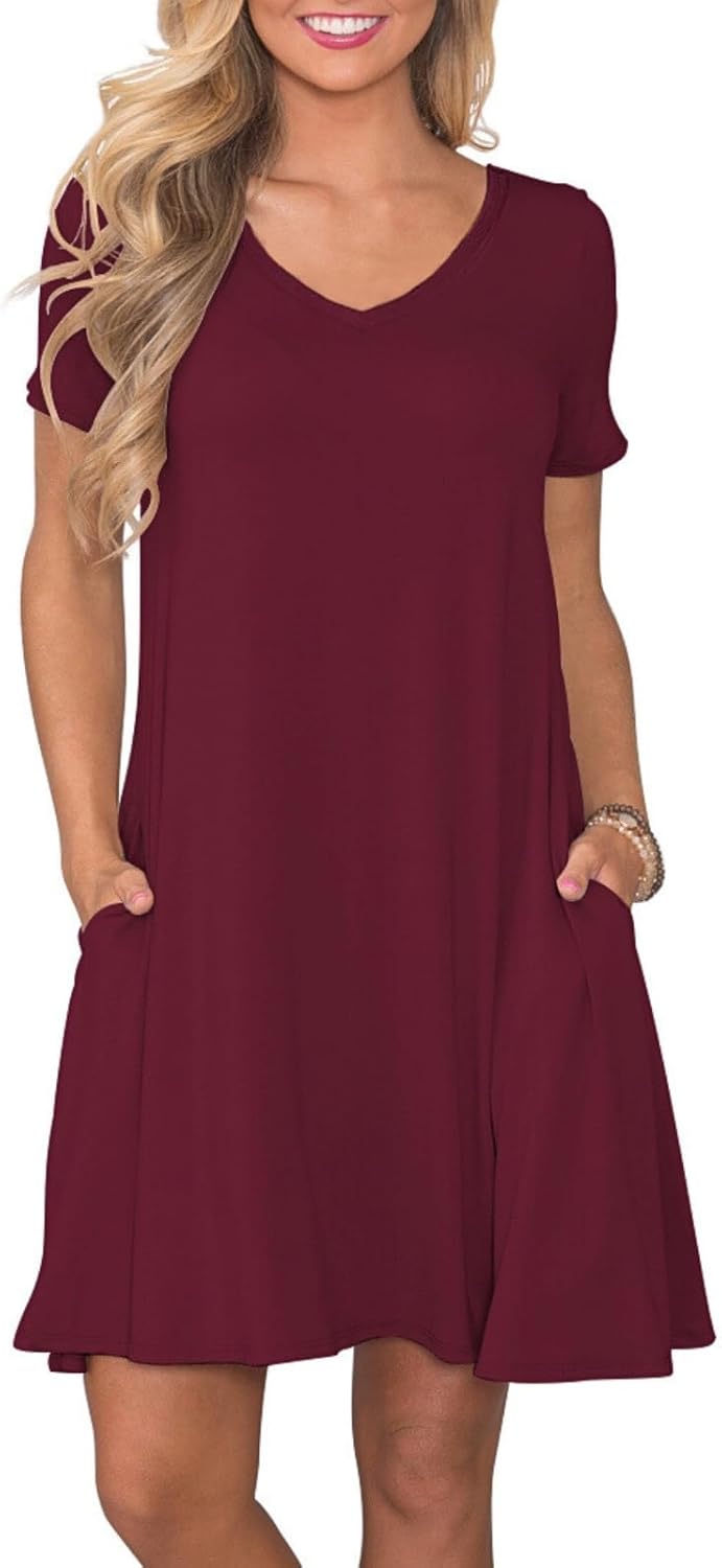 Women's Casual T-shirt Dress