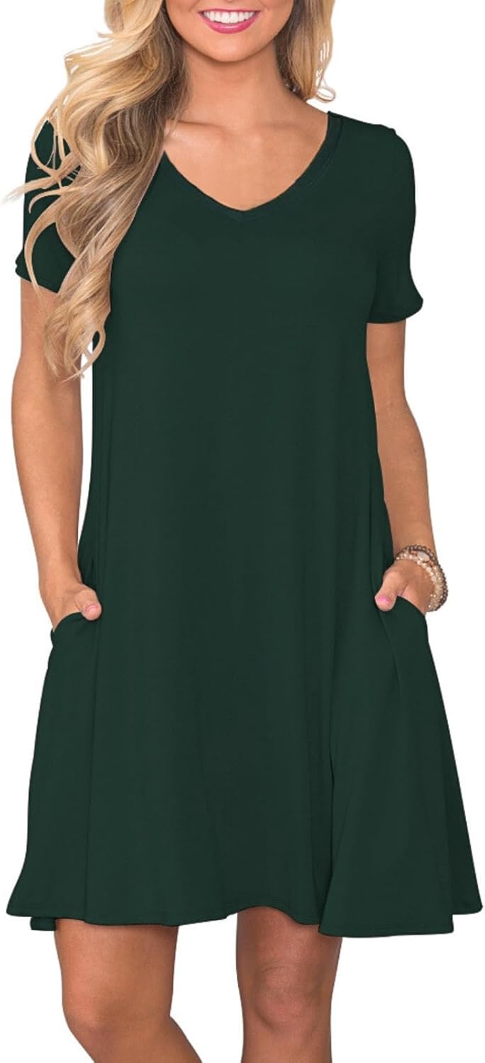 Women's Casual T-shirt Dress