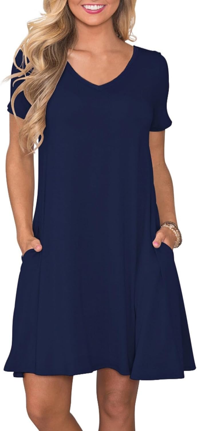 Women's Casual T-shirt Dress