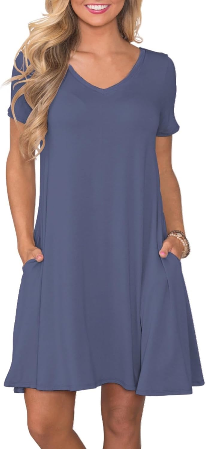 Women's Casual T-shirt Dress