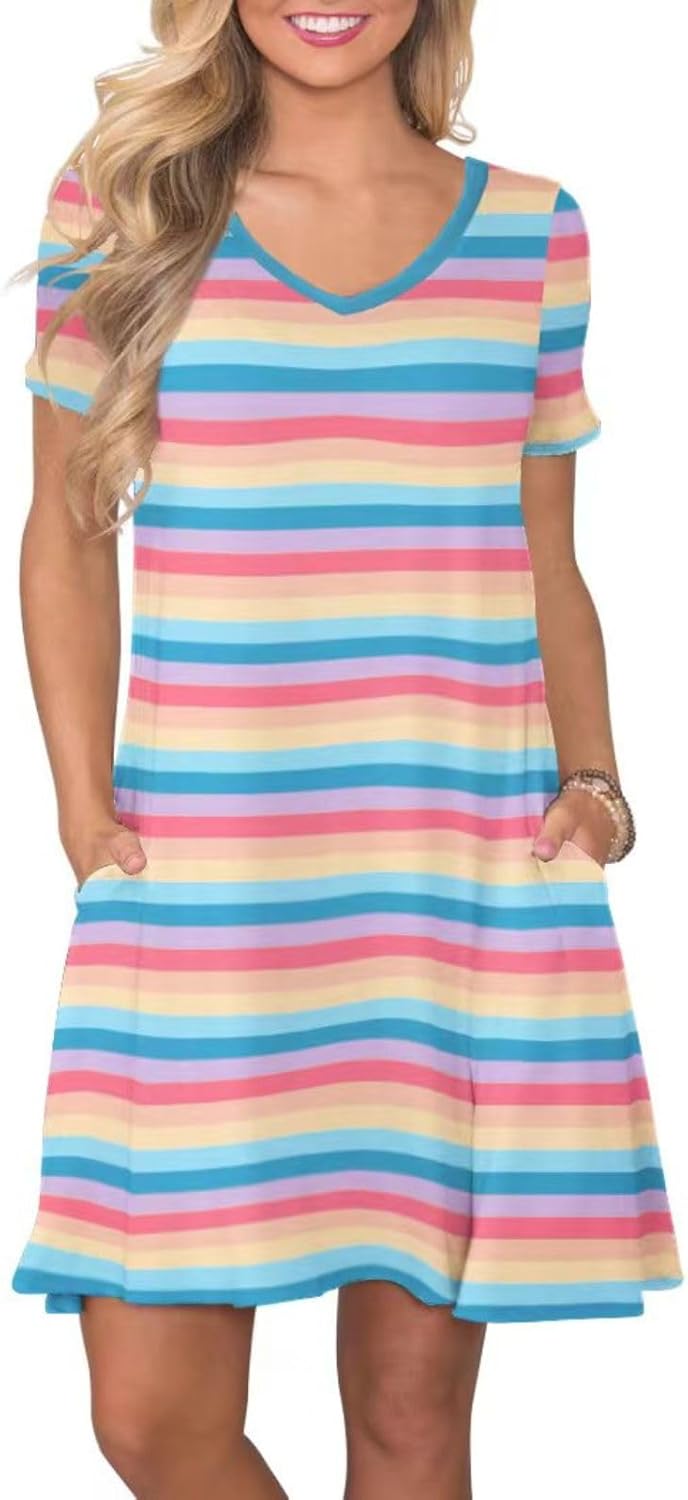 Women's Casual T-shirt Dress
