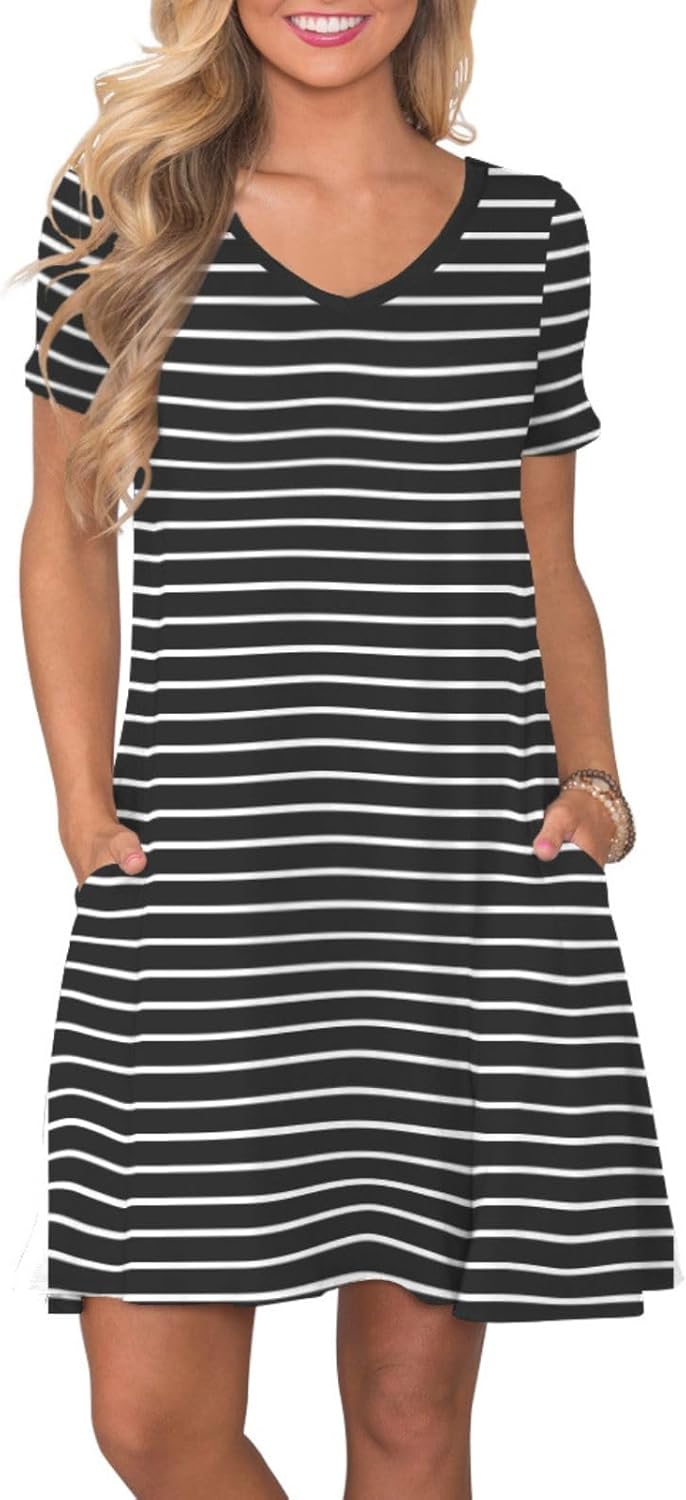 Women's Casual T-shirt Dress