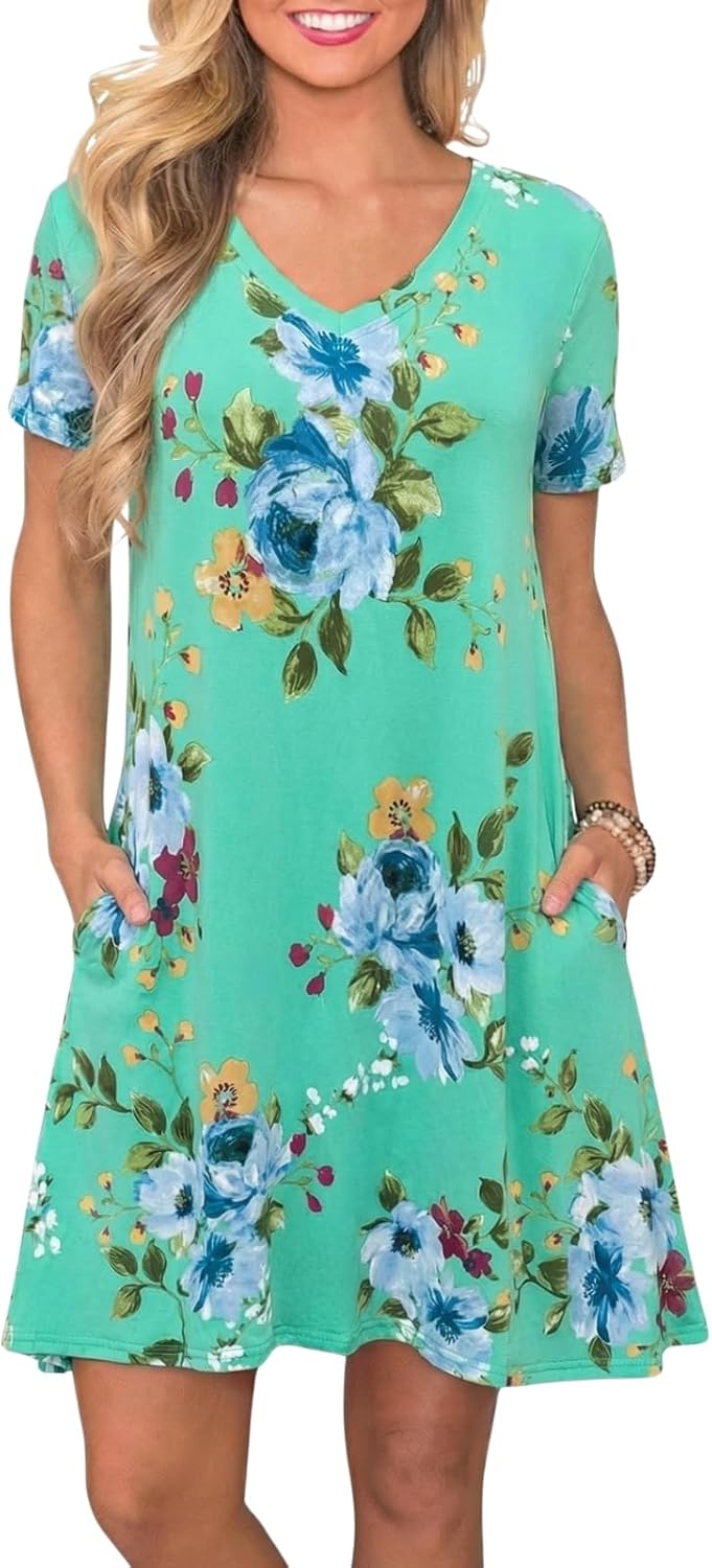 Women's Casual T-shirt Dress