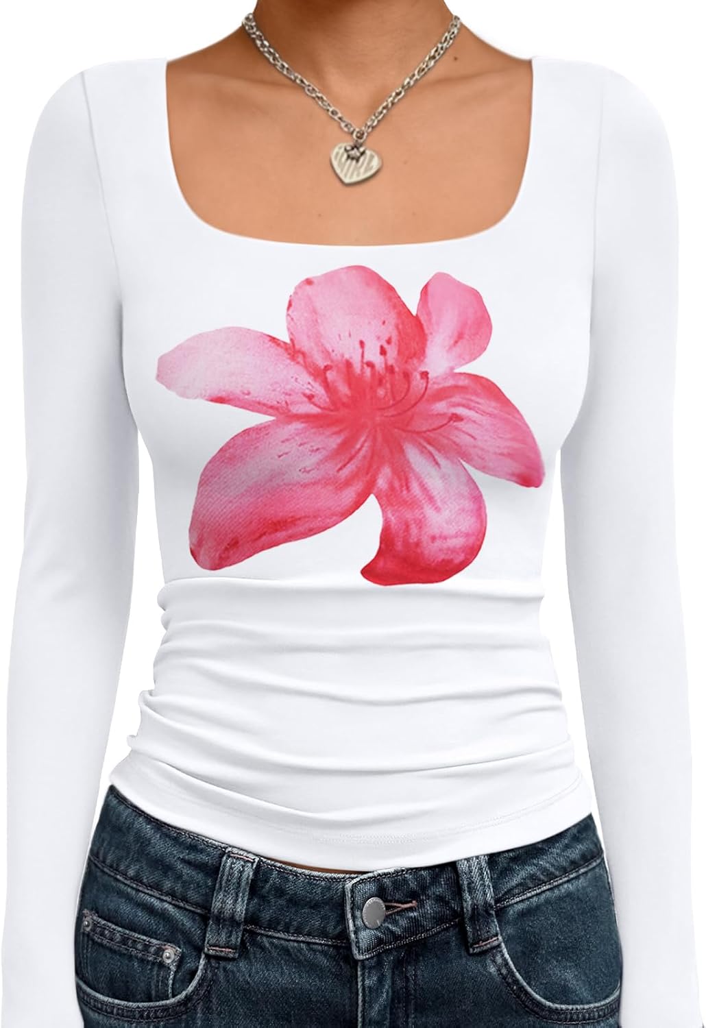 Lady's Long-sleeved Blouse