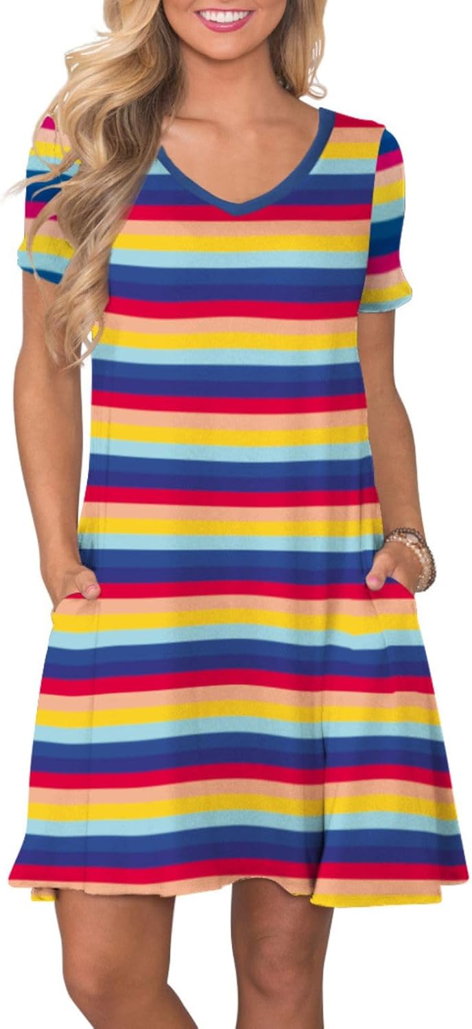 Women's Casual T-shirt Dress