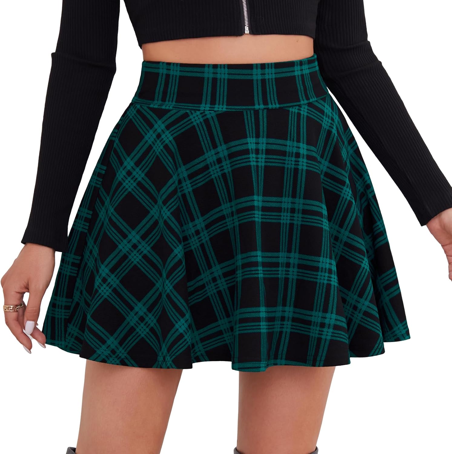 Women's Basic Versatile Short Skirts and Pants