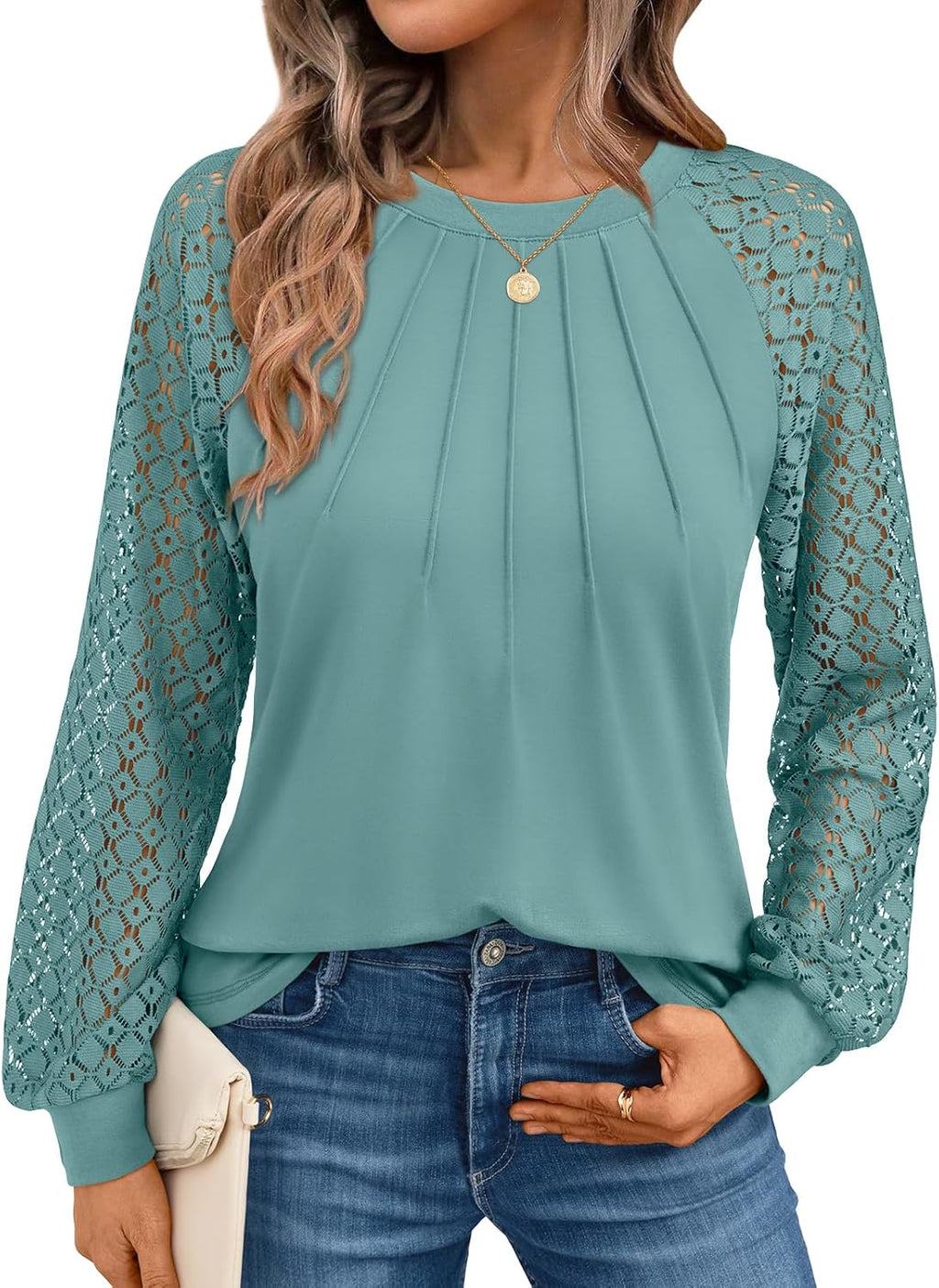 Lady's Long-sleeved Blouse