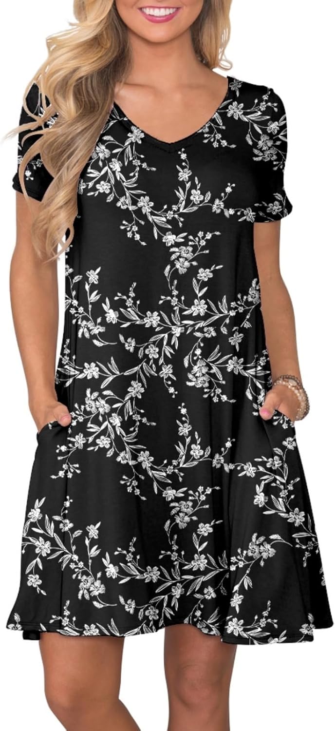 Women's Casual T-shirt Dress