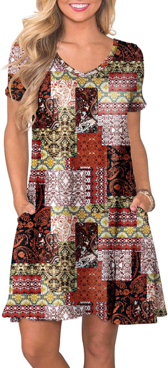 Women's Casual T-shirt Dress