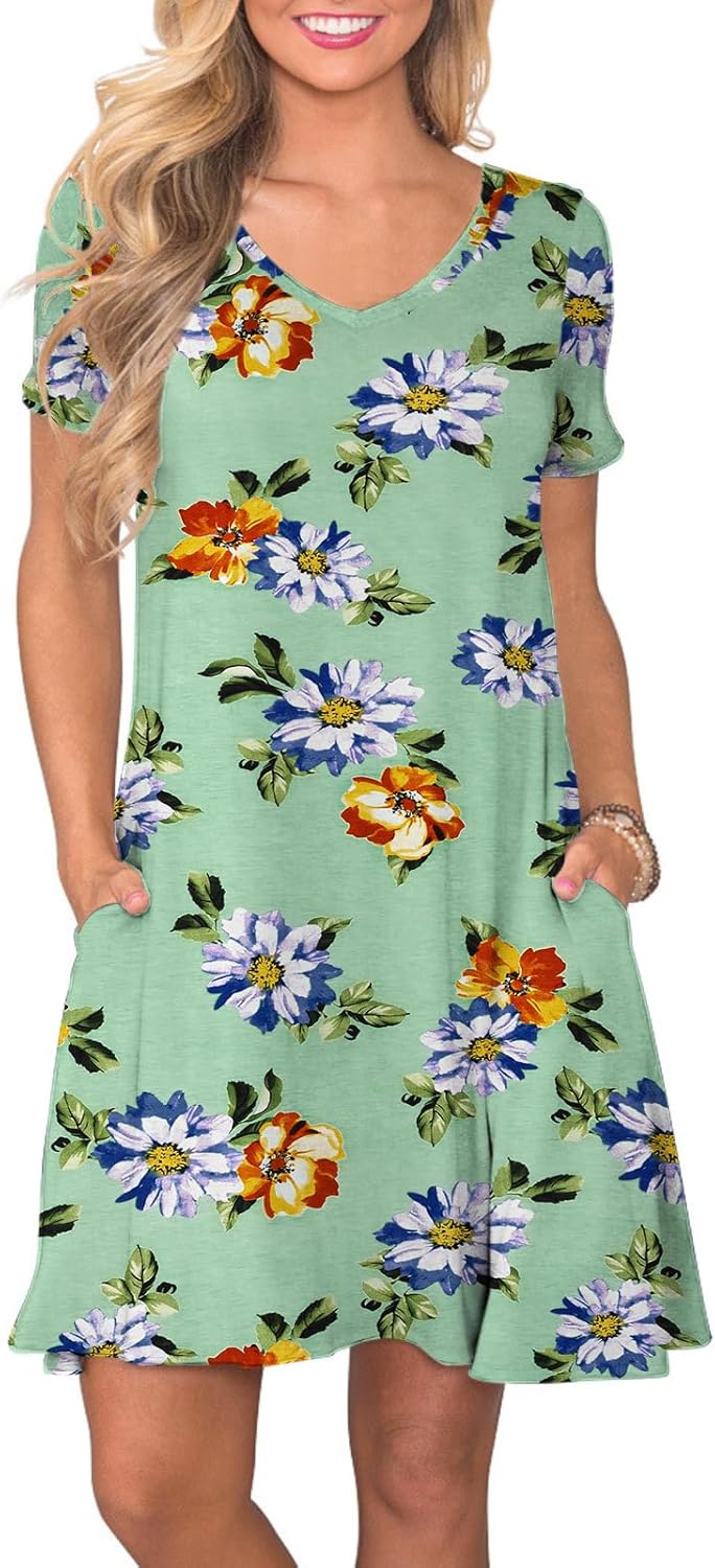 Women's Casual T-shirt Dress