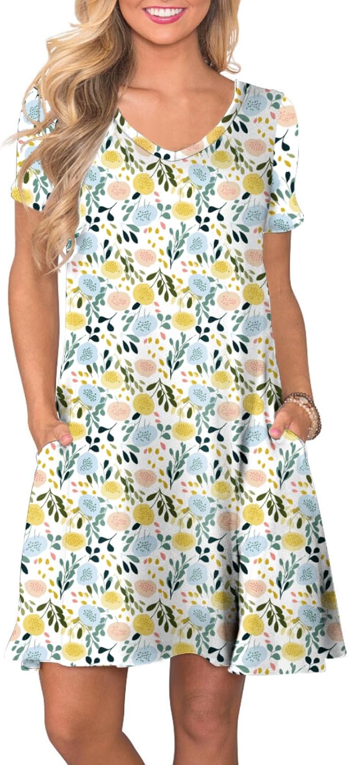 Women's Casual T-shirt Dress