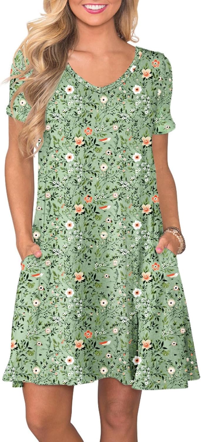 Women's Casual T-shirt Dress