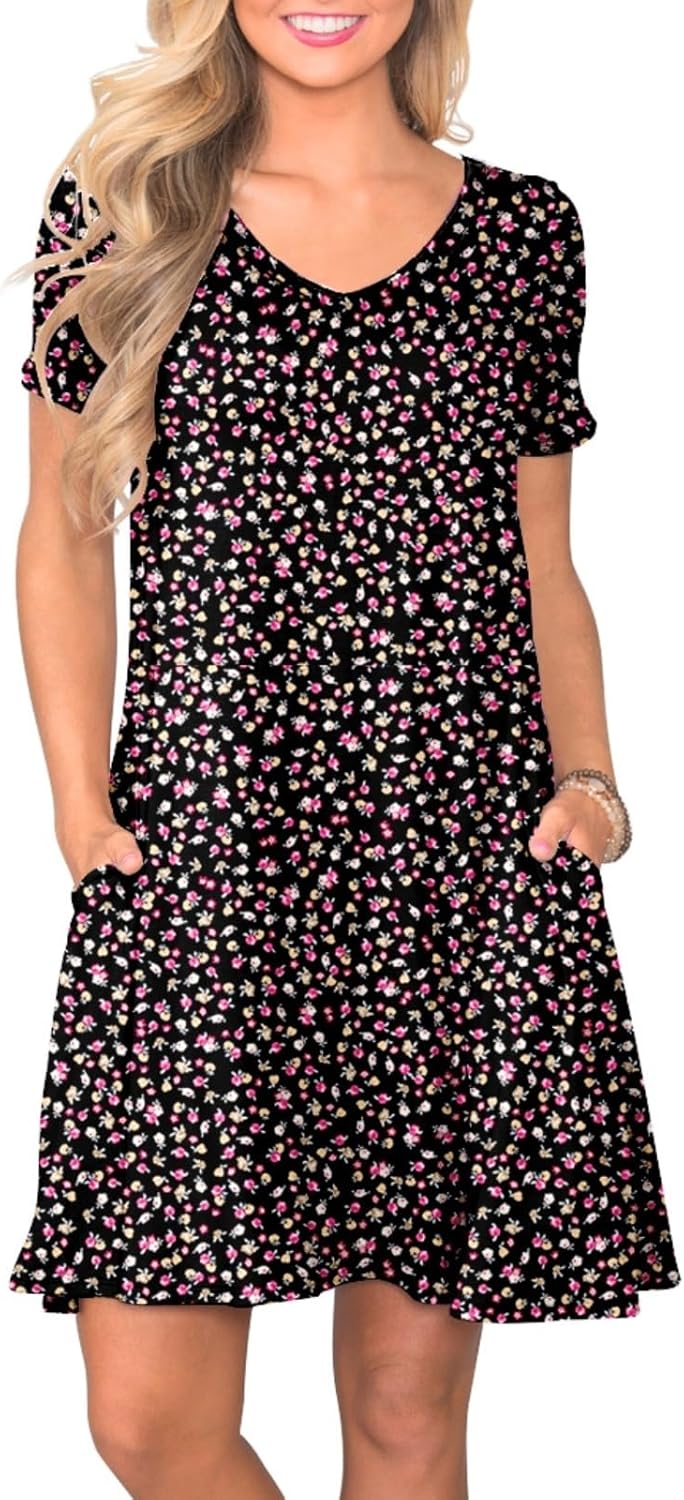 Women's Casual T-shirt Dress