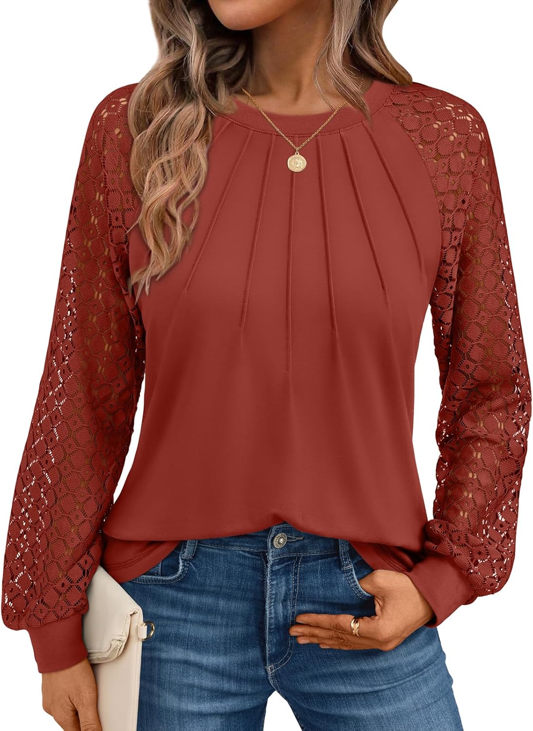 Lady's Long-sleeved Blouse