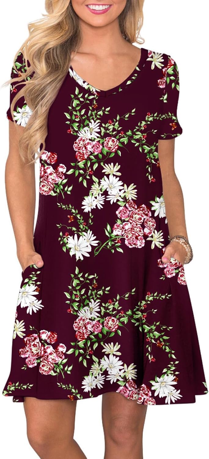 Women's Casual T-shirt Dress