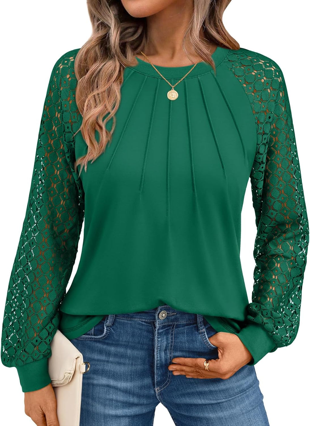 Lady's Long-sleeved Blouse
