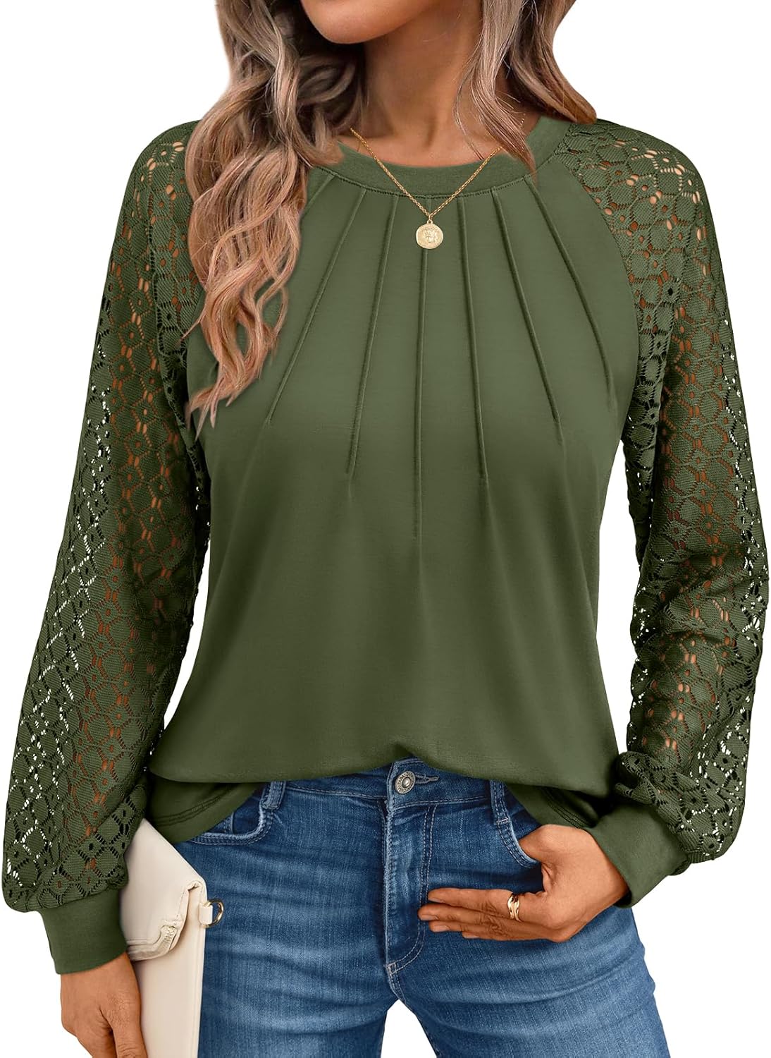 Lady's Long-sleeved Blouse