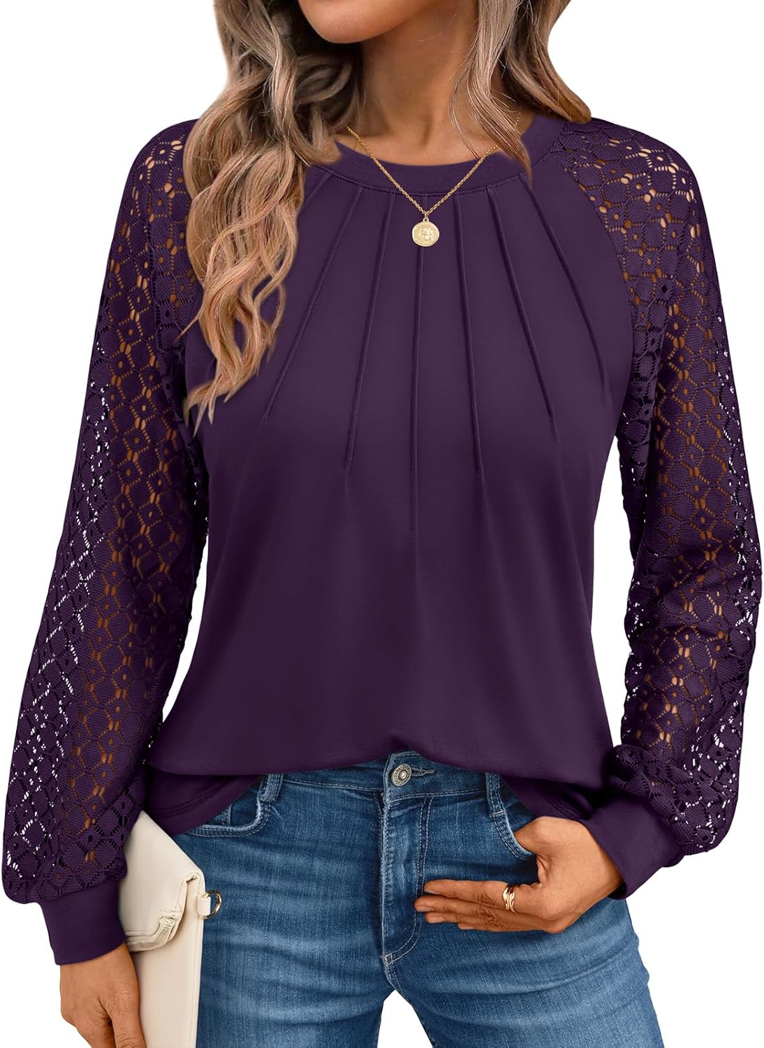 Lady's Long-sleeved Blouse