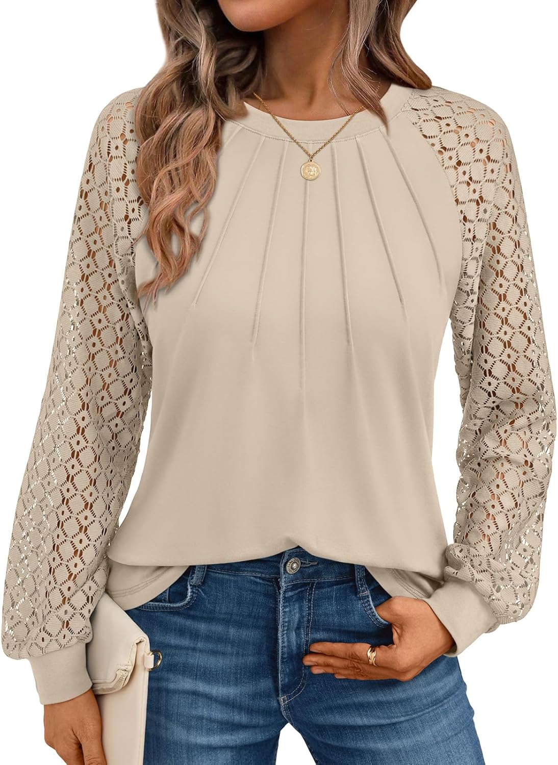 Lady's Long-sleeved Blouse