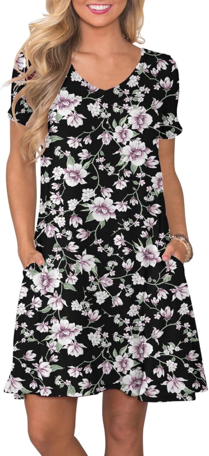 Women's Casual T-shirt Dress
