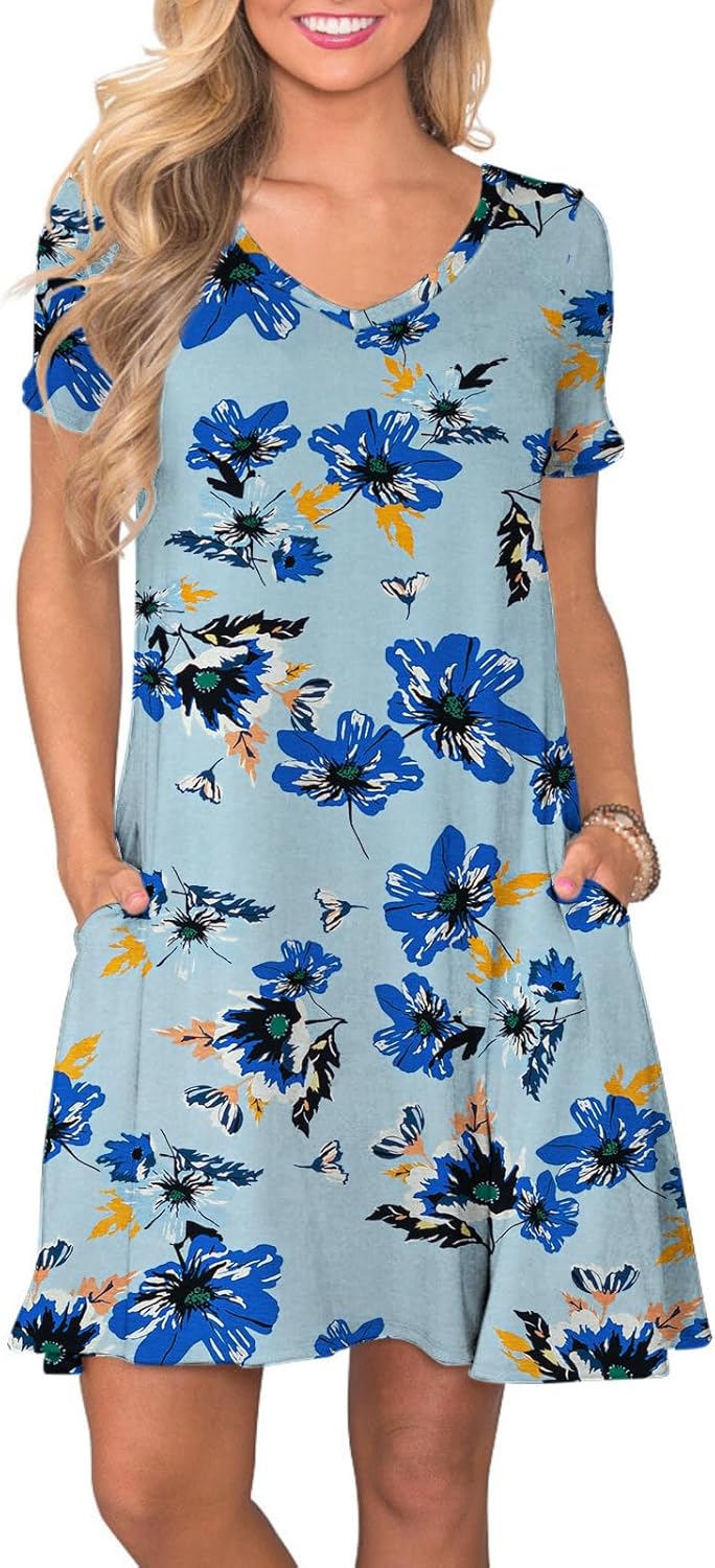 Women's Casual T-shirt Dress