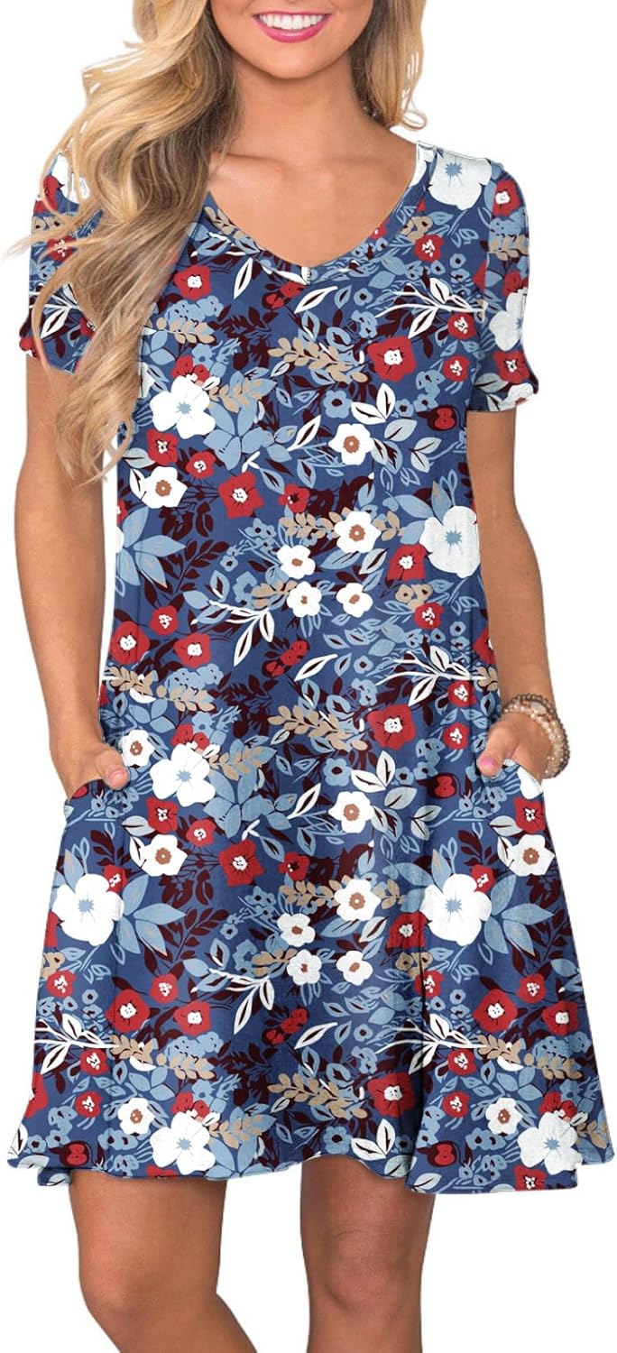 Women's Casual T-shirt Dress