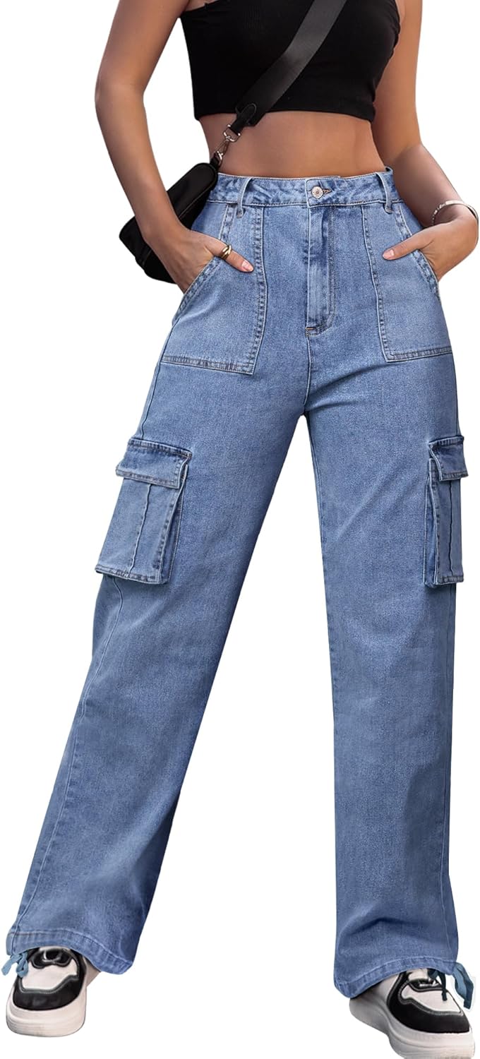 Women's High-waisted Work Pants - Narrow-leg Casual Pants