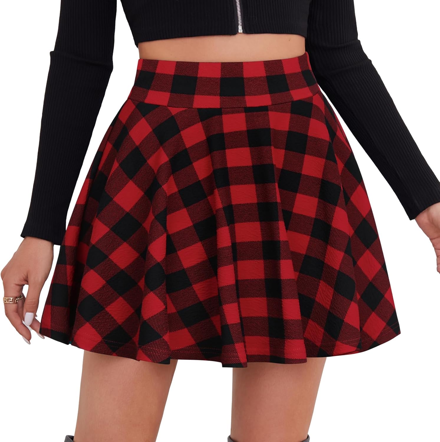 Women's Basic Versatile Short Skirts and Pants