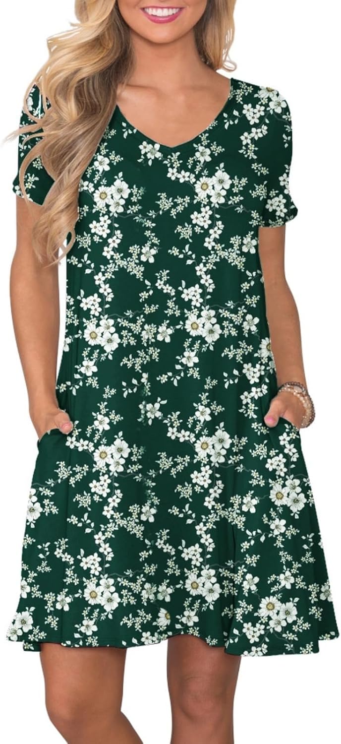 Women's Casual T-shirt Dress
