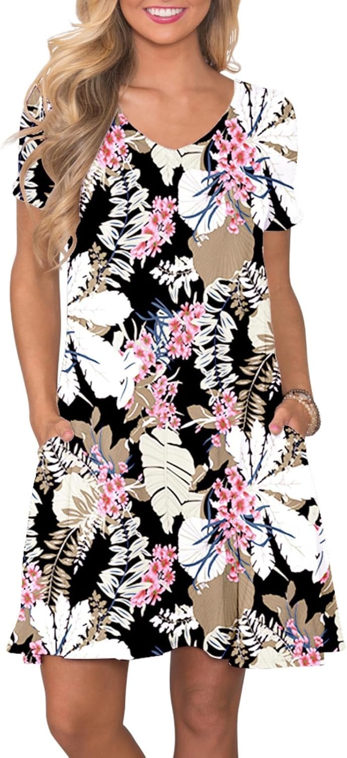 Women's Casual T-shirt Dress