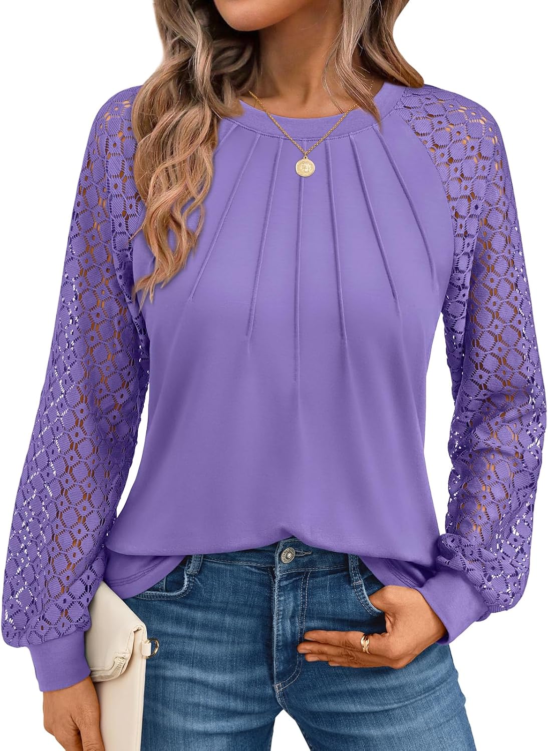 Lady's Long-sleeved Blouse