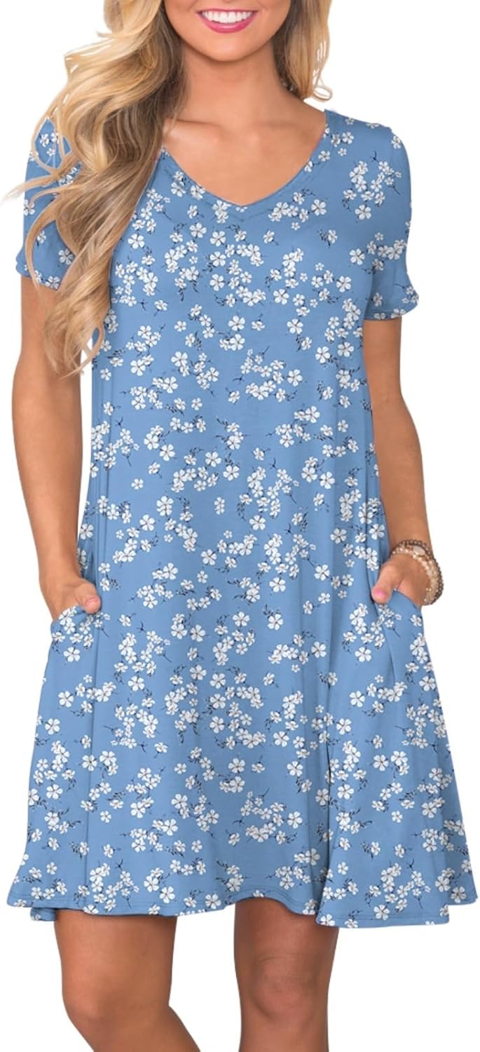 Women's Casual T-shirt Dress
