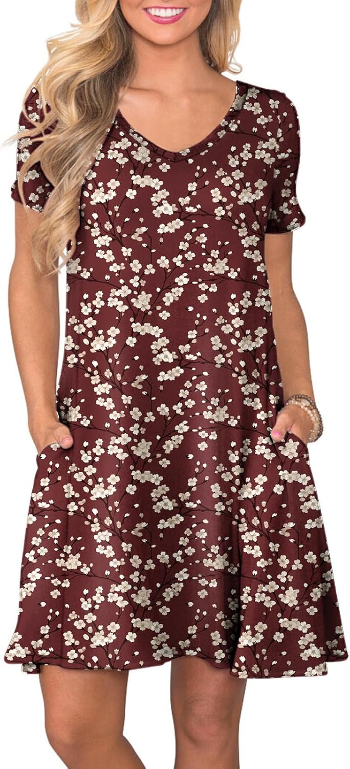 Women's Casual T-shirt Dress