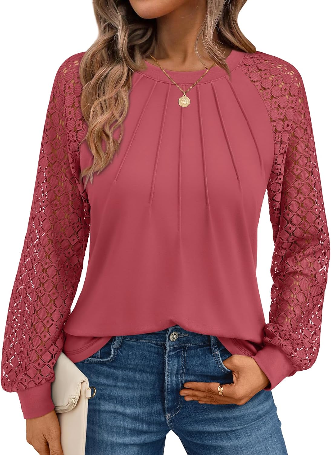 Lady's Long-sleeved Blouse