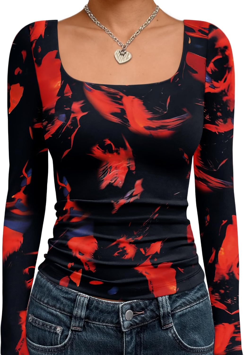 Lady's Long-sleeved Blouse
