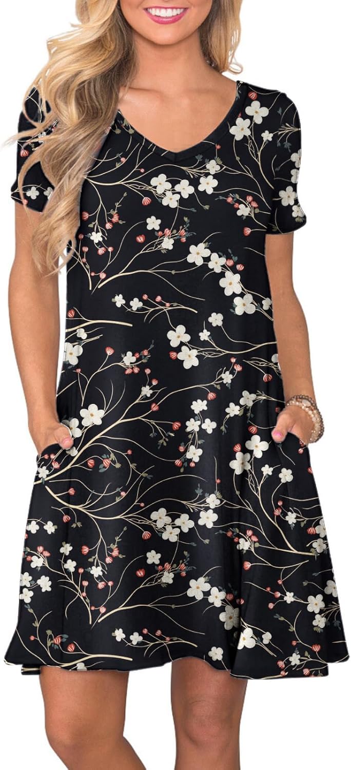Women's Casual T-shirt Dress
