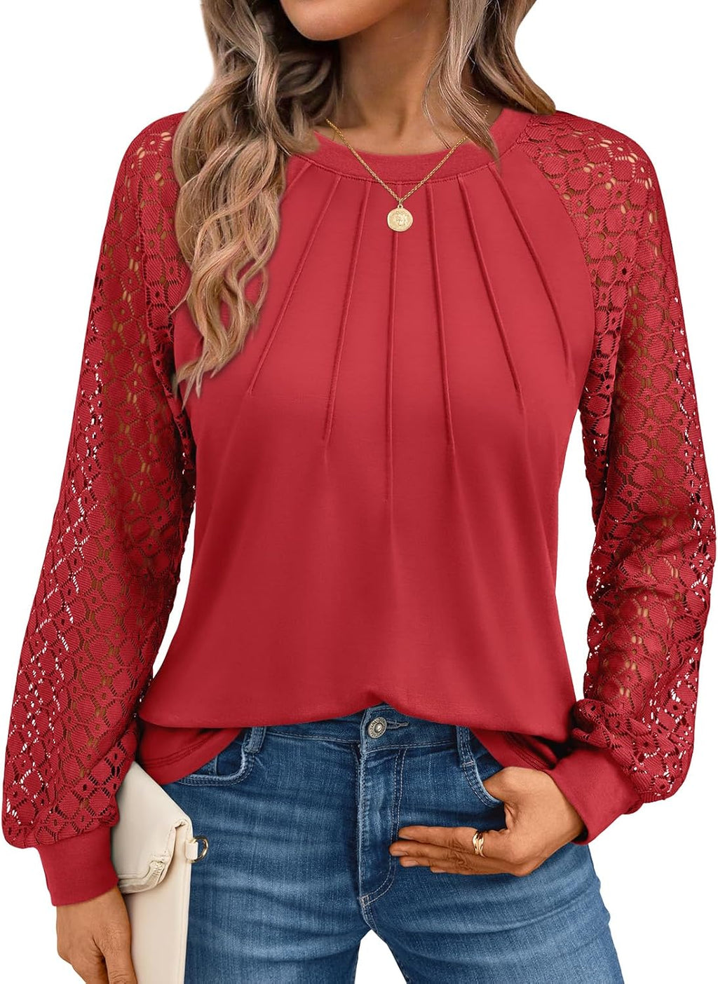 Lady's Long-sleeved Blouse