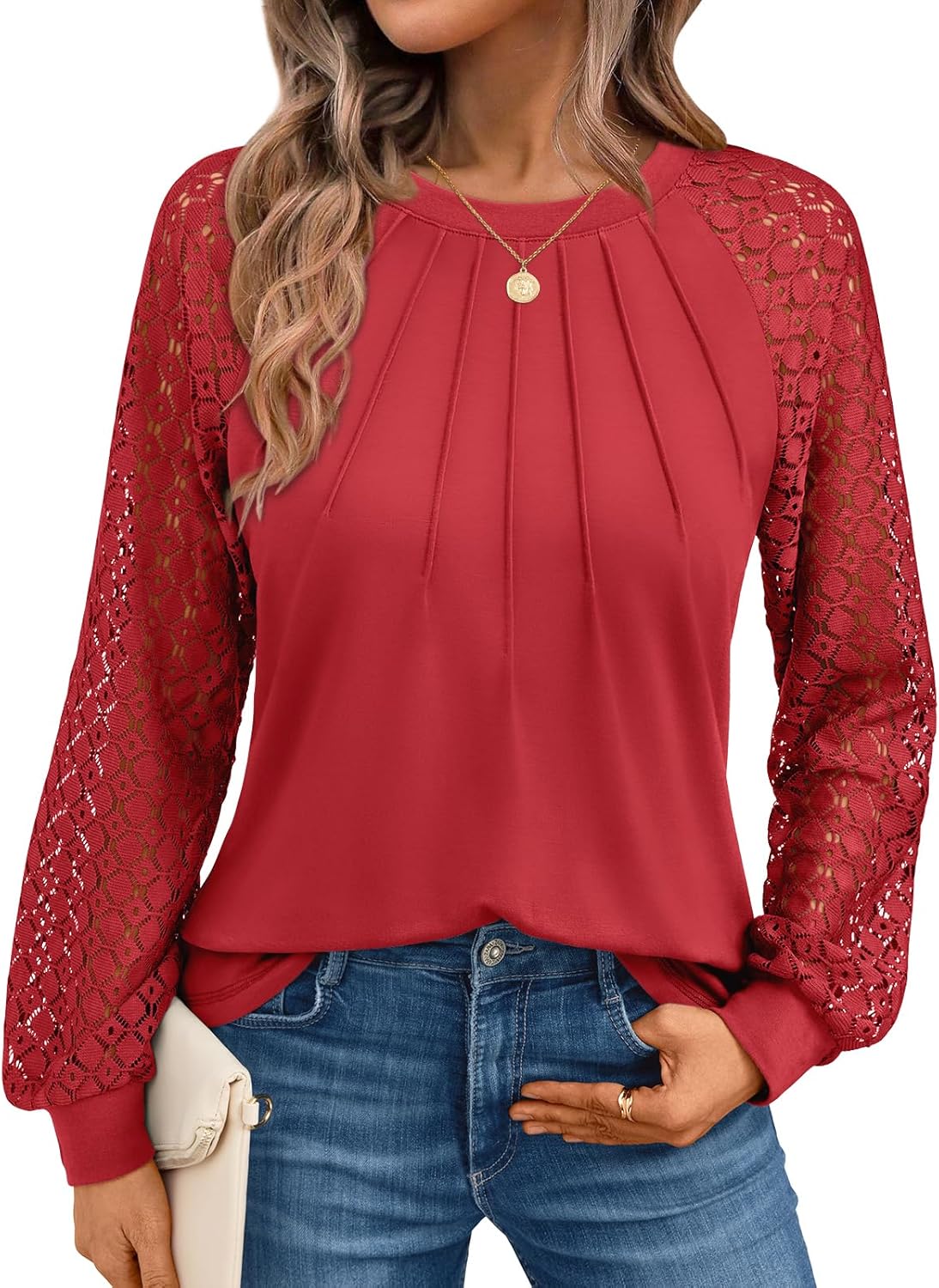 Lady's Long-sleeved Blouse