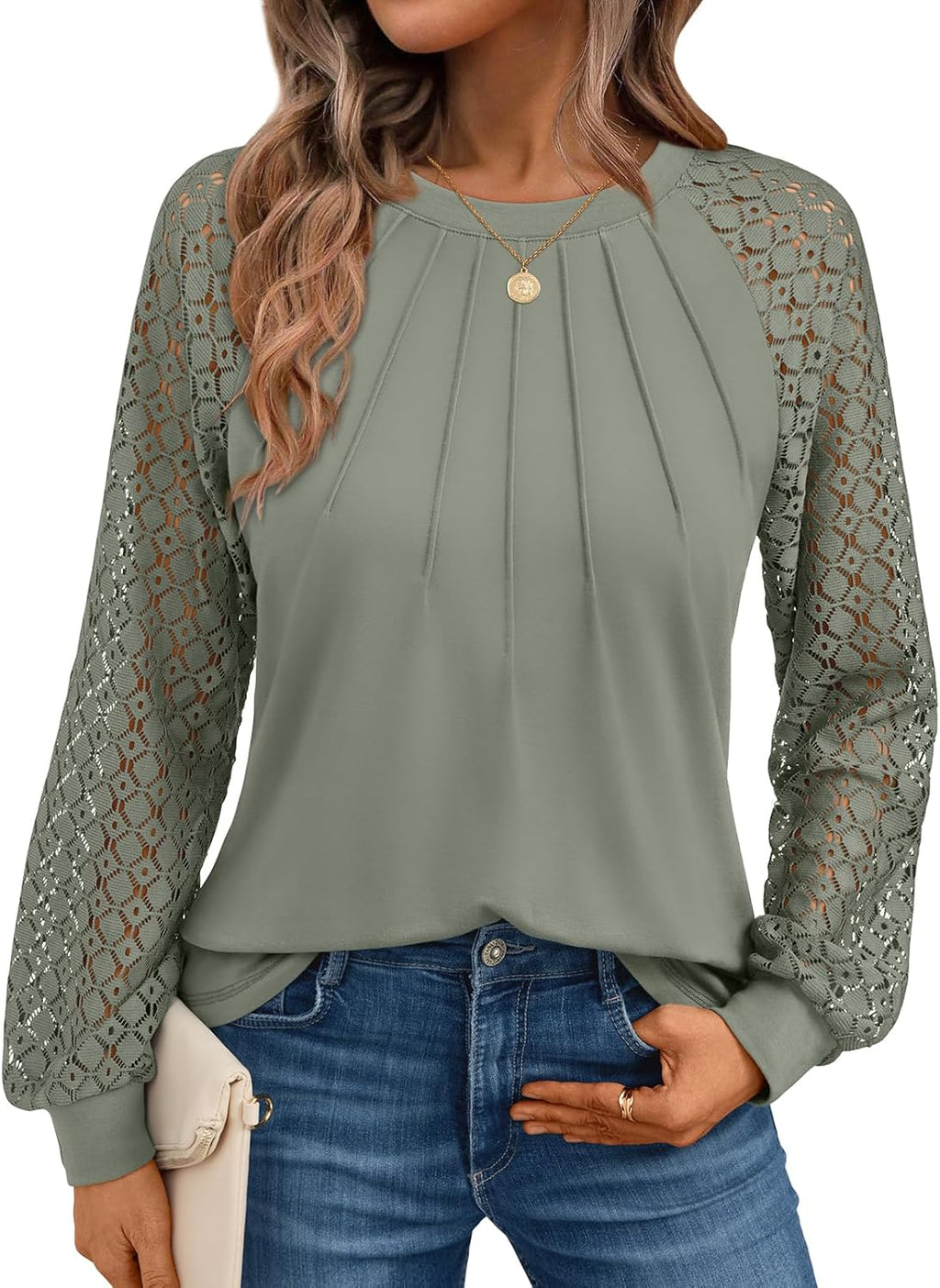 Lady's Long-sleeved Blouse