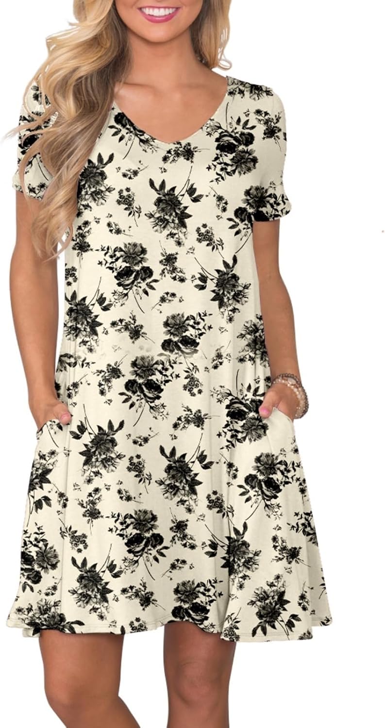 Women's Casual T-shirt Dress