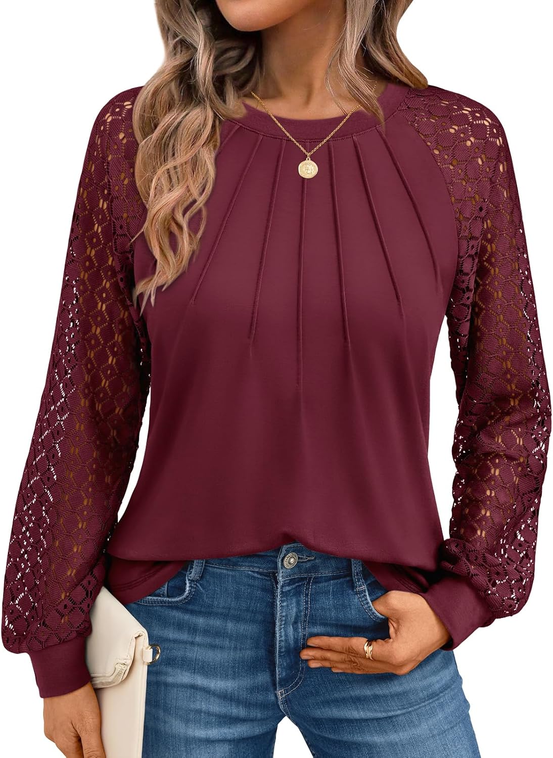 Lady's Long-sleeved Blouse