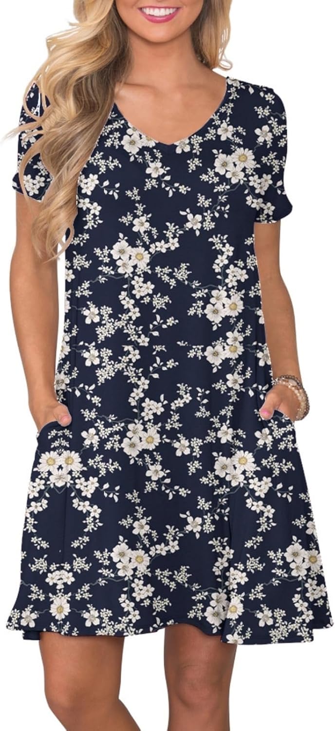 Women's Casual T-shirt Dress