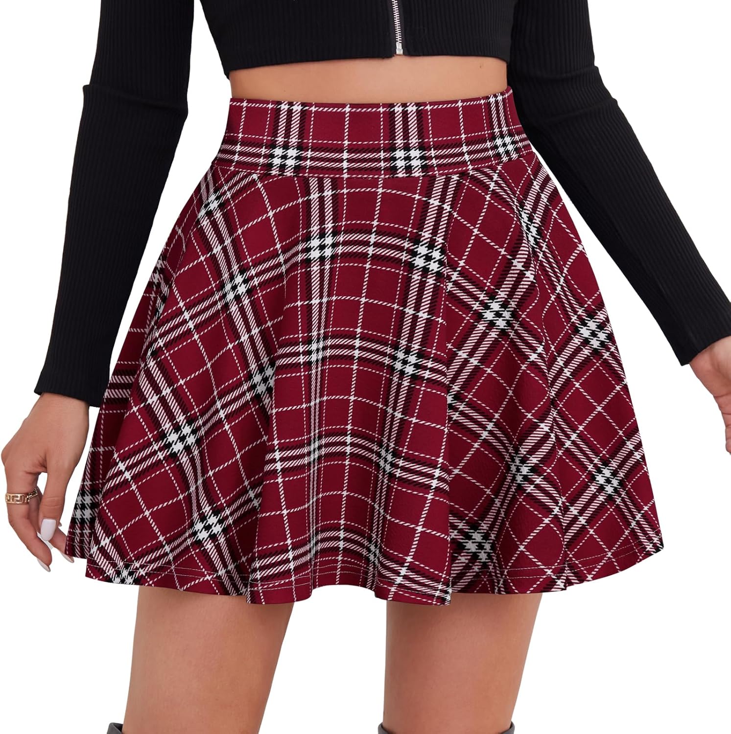 Women's Basic Versatile Short Skirts and Pants