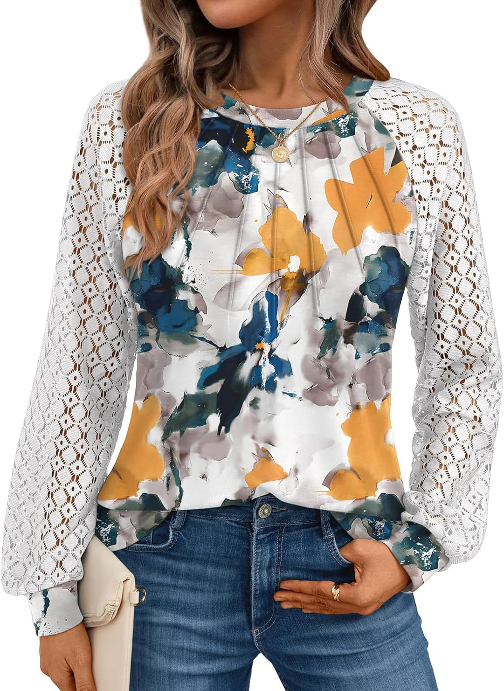 Lady's Long-sleeved Blouse