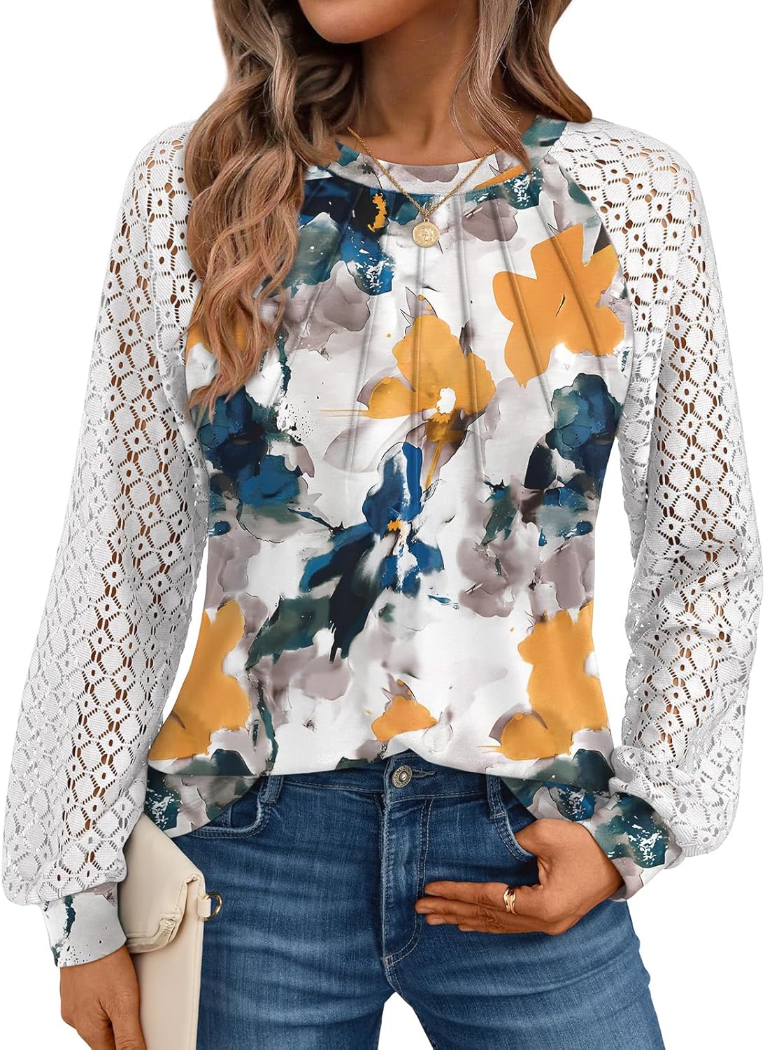Lady's Long-sleeved Blouse