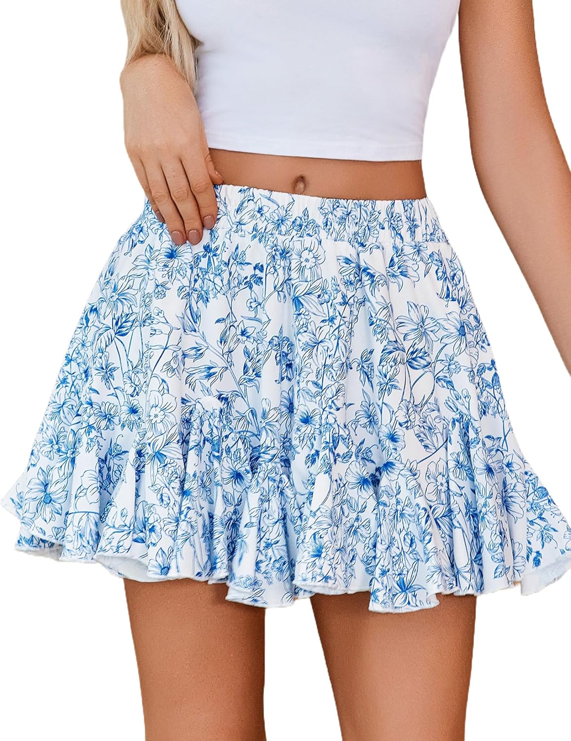 Women's Pleated Umbrella Skirt