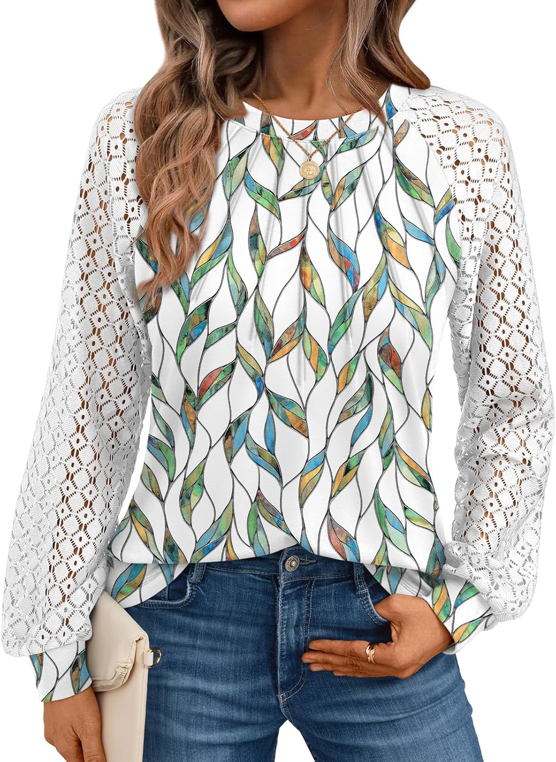 Lady's Long-sleeved Blouse