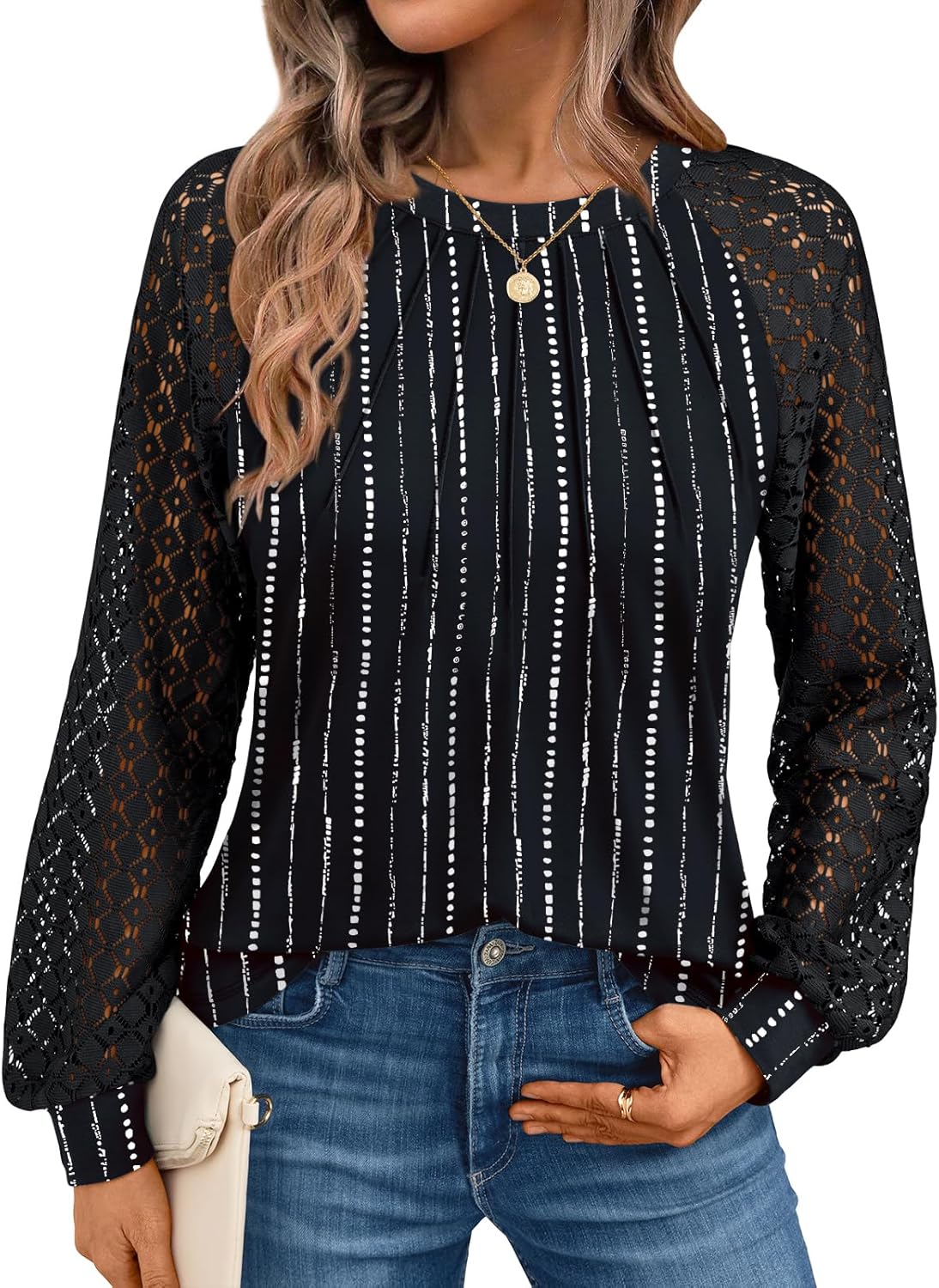 Lady's Long-sleeved Blouse