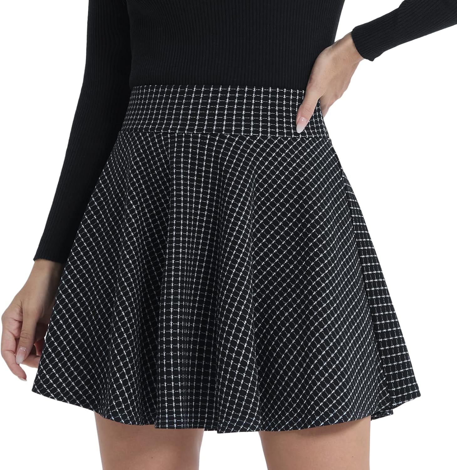 Women's Basic Versatile Short Skirts and Pants